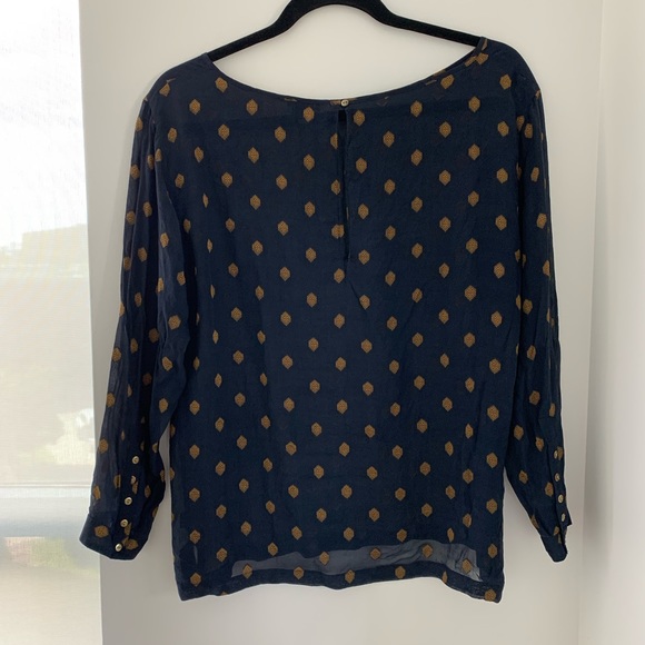 Club Monaco Silk Top - Picture 2 of 4